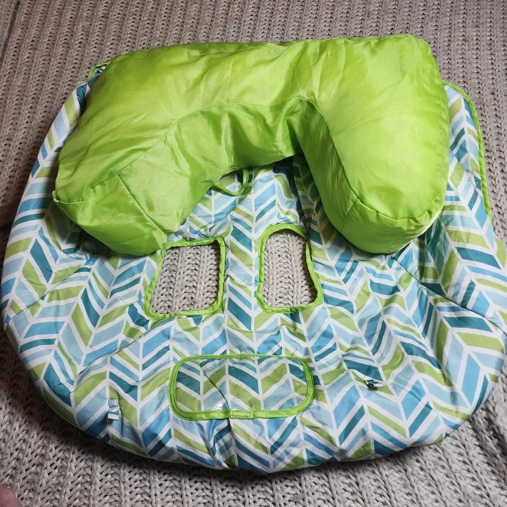 Summer 2 in 1 Grocery Cart Cover & Seat Positioner, Pillow Included Washable